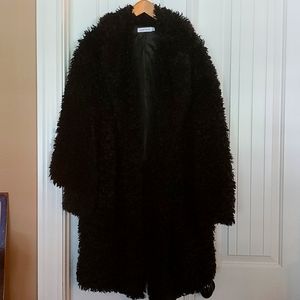 Brand New Black Teddy Coat - 2X